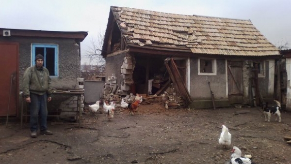 Вновь обстреляно Крымское