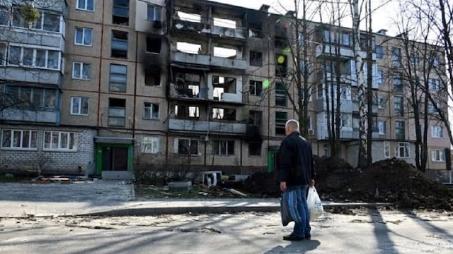 Россияне разрушили и повредили в области более 53,3 тысячи объектов недвижимости