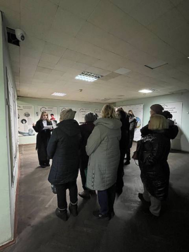 В гуманитарном хабе Старобельской РВА открыта выставка «Луганщина космическая»