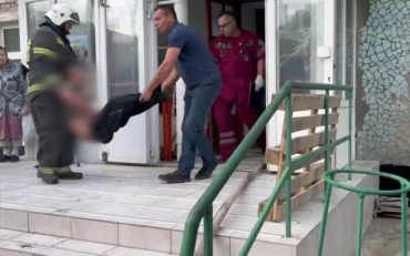 В Ровеньках горел интернат для одиноких пожилых людей и лиц с инвалидностью