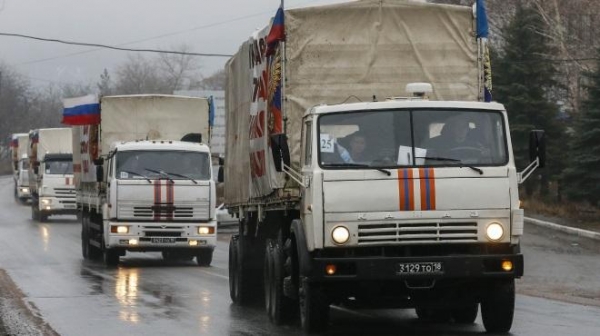 "Гуманитарный конвой" из РФ привез в Луганск учебники