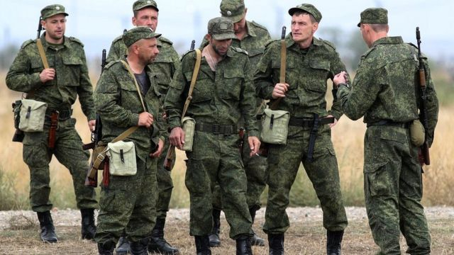 В Лисичанске стало больше российских мобилизованных из числа заключенных