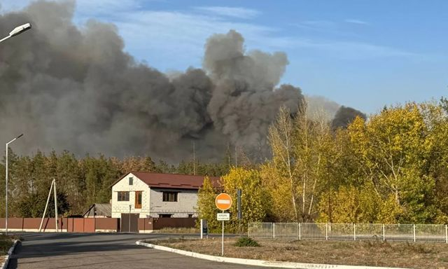 Луганщина снова в огне – пожары под Старобельском, Лутугино, в Северскодонецке
