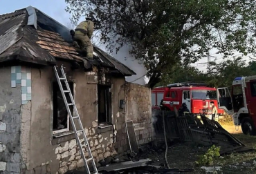 В оккупированном Луганске во время пожара в частном доме погиб ребенок
