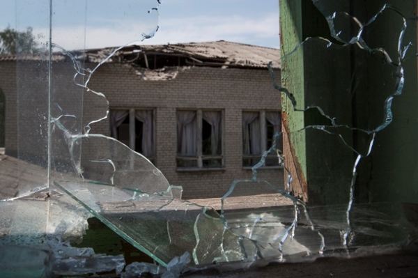 В Луганске новые разрушения