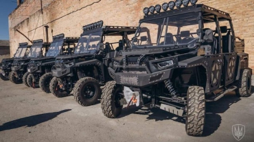 Бойцам бригады быстрого реагирования «Рубеж» переданы 5 автомобилей