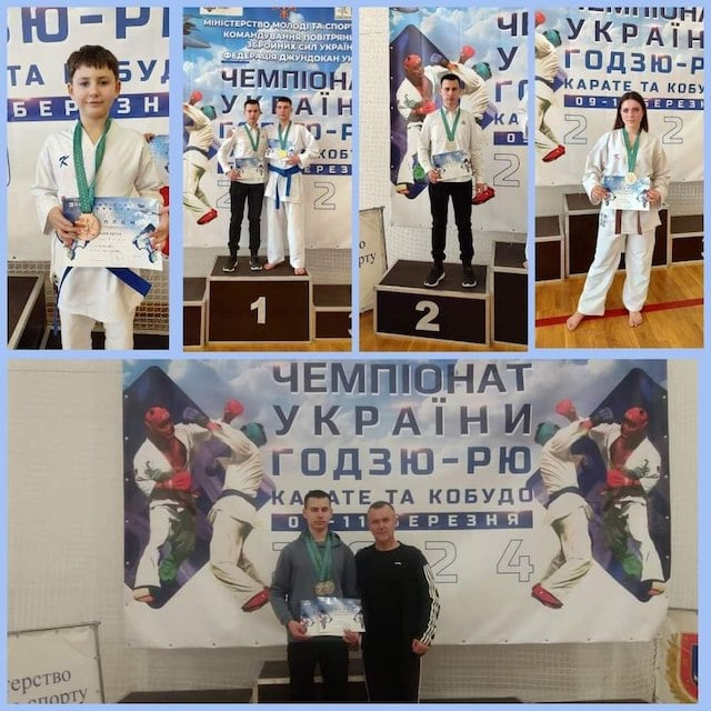 Луганчане завоевали на чемпионате Украины по год-дзю-рю карате-до 5 медалей