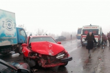 Масштабное ДТП произошло в ОРЛО: 6 человек остаются в больнице