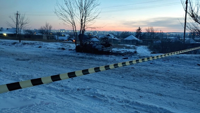 В оккупированном Луганске взорвался легковой автомобиль