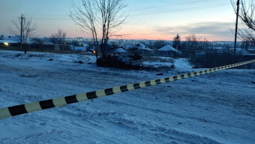 В оккупированном Луганске взорвался легковой автомобиль
