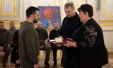 Орден «Золотая Звезда» вручен семье погибшего луганчанина