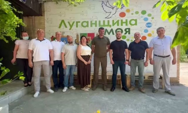 В Киеве открылся гуманитарный центр для переселенцев из Луганской области