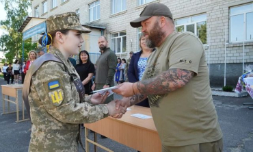В Луганском областном военном лицее состоялся 28-й выпуск (фото)