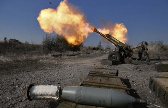 В выходные Луганщина 19 раз подверглась обстрелам боевиков