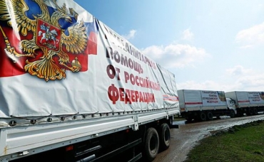 Полупустыми фурами Россия снова демонстрирует заботу об ОРДЛО