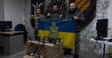 Рубежанская громада передала 3-й штурмовой бригаде 155 FPV-дронов