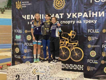На чемпионате Украины по велоспорту луганчане завоевали 4 медали