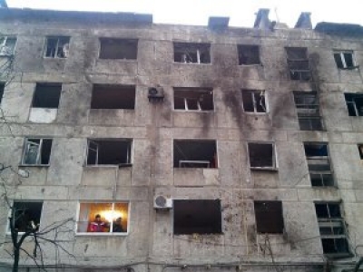 Попасную обстреляли из артиллерии