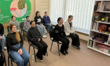 В Киеве для луганских переселенцев открыли молодежное пространство