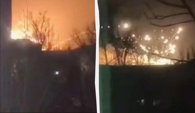 В оккупированном Должанске прогремели мощные взрывы