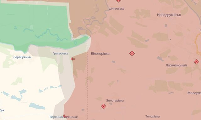 Белогоровку почти полностью контролируют оккупанты, отдельные позиции удерживают ВСУ