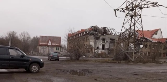 На территории бывшей базы «Транспеле» в Луганске активизировались российские военные
