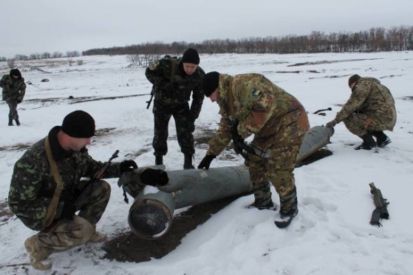 В Луганской области искали захоронения украинских солдат