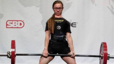 Попаснянка лидировала на чемпионате Украины по пауэрлифтингу