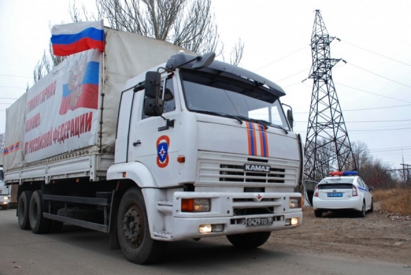 Гумконвой из РФ привез в Луганск детские подарки