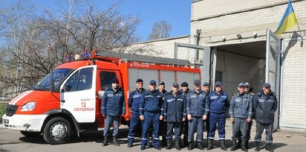 Работников пожарной охраны чествовали на Луганщине