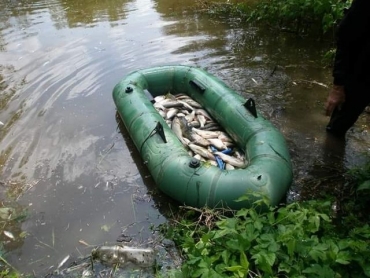 В р. Деркул на Луганщине вымерла рыба