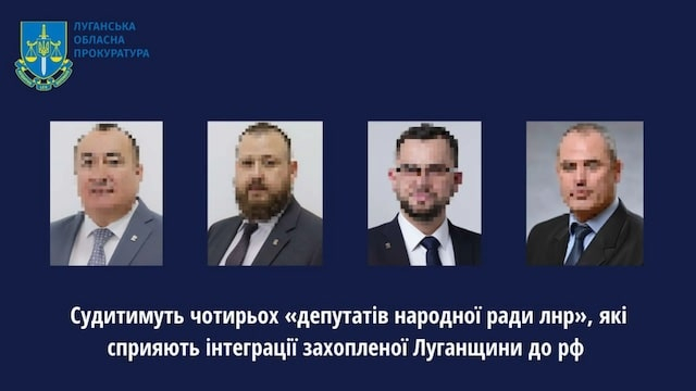 Четверо «депутатов народного совета» незаконной «республики» предстанут перед судом