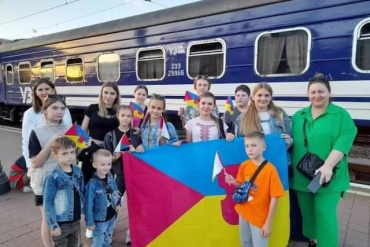 Две группы детей из Сватово отдохнули в лагере на Ивано-Франковщине
