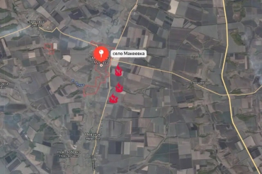 Российские войска продвинулись через реку Жеребец в районе Макеевки