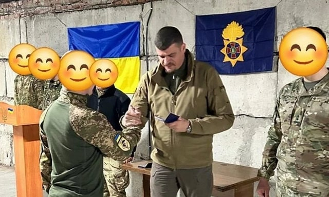 Нацгвардейцы на Луганщине получили заслуженные награды