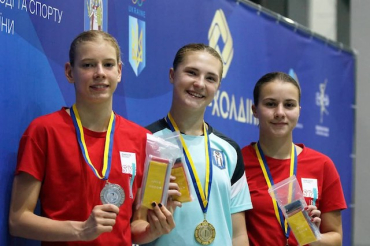 Луганчанки на чемпионате Украины по прыжкам завоевали несколько медалей