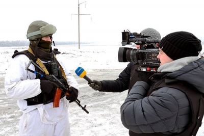 К военным частям в зоне АТО закрепят своих журналистов