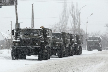 ОБСЕ зафиксировала крупное скопление военной техники «ЛНР» под Луганском